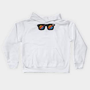 Summer glasses Kids Hoodie